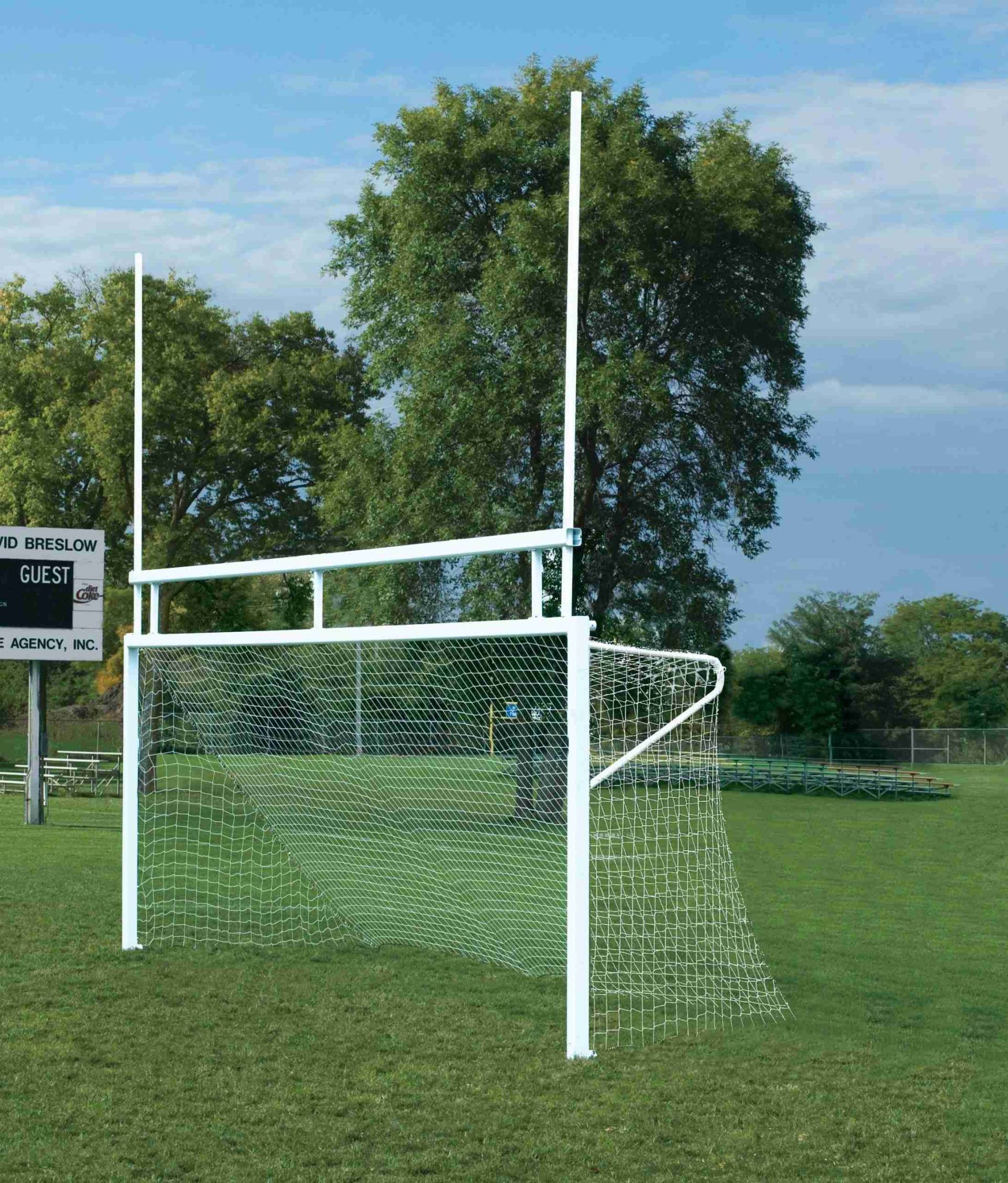Combo Soccer/Football In-Ground Aluminum Goals - Bison, Inc.